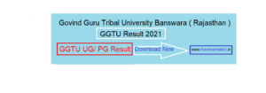 GGTU Bsc Result 2021