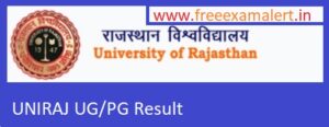 Rajasthan University B.Ed Result